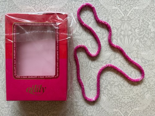 Oilily halskette 74cm pink - oilily,